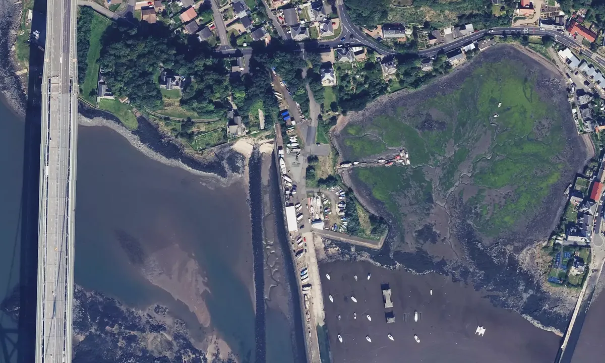 Satelite image of North Queensferry Boat Club - Inverkeithing