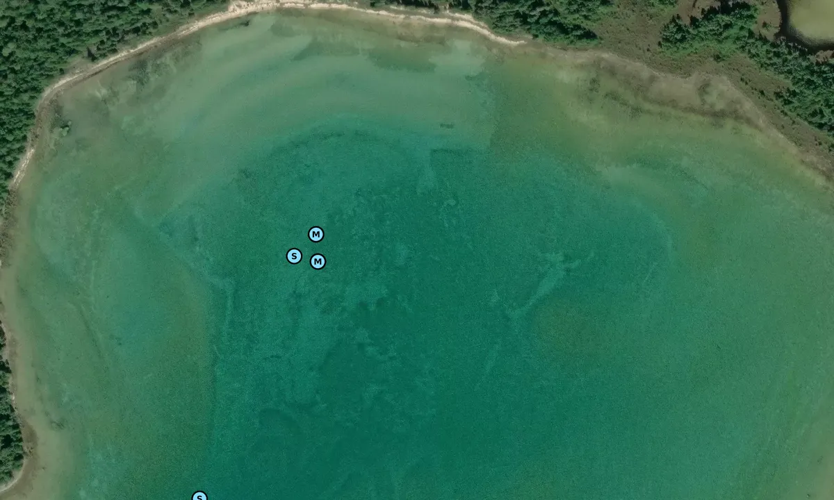 Satelite image of Northcutt Bay