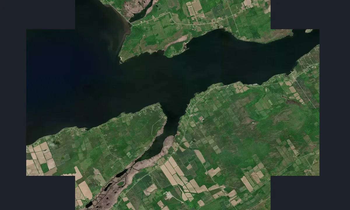 Flyfoto av Northport