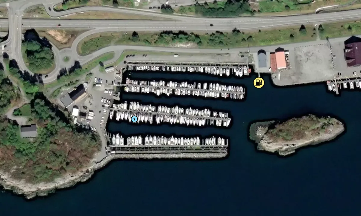 Satelite image of Nørvevika - Ålesunds Seilforening