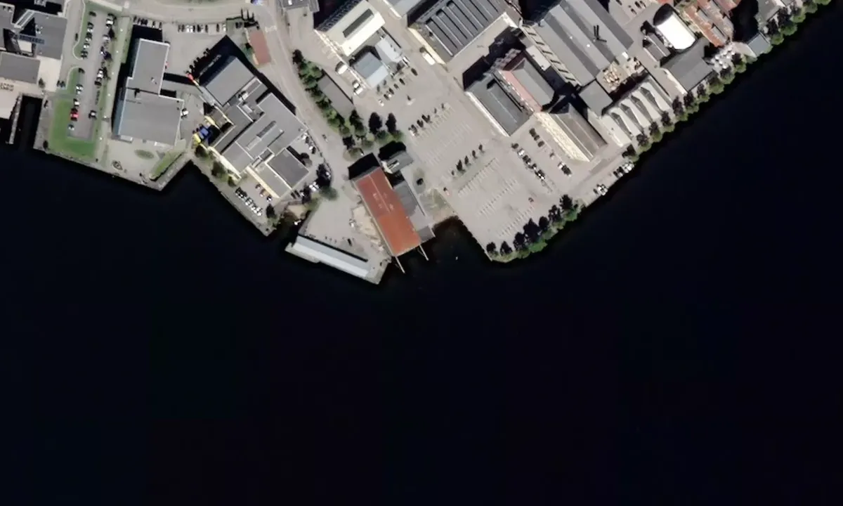 Satelite image of Notodden Brygge