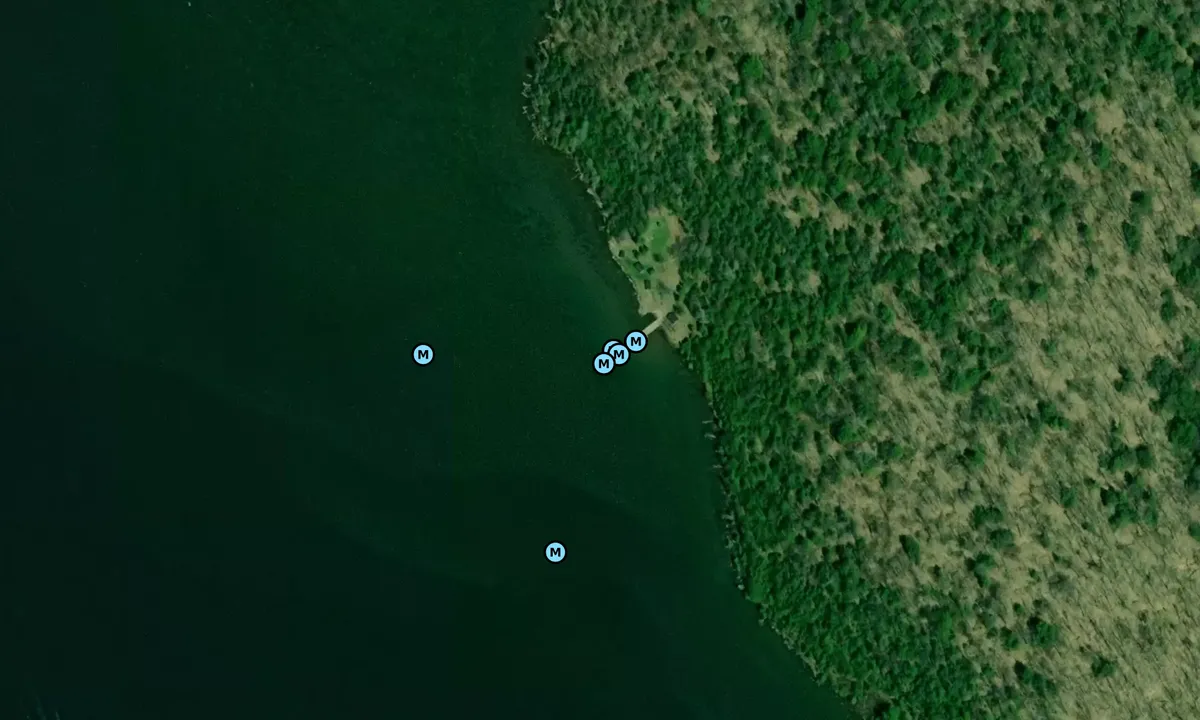 Satelite image of NPS-Manitou Island Fish Camp