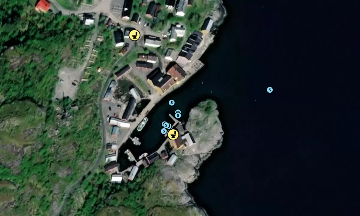 Satelite image of Nusfjord