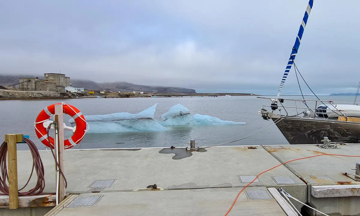 Ny Ålesund: pass deg for is
