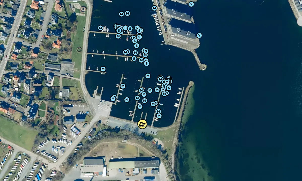 Satelite image of Nyborg