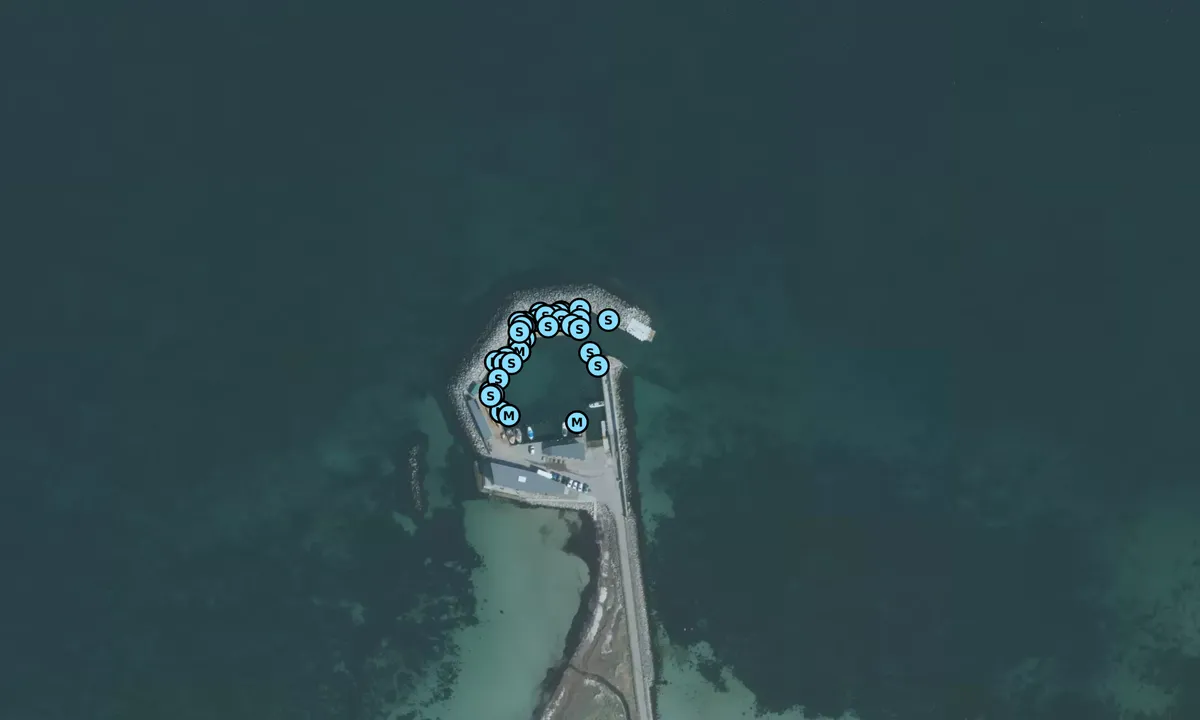 Satelite image of Nyby Havn