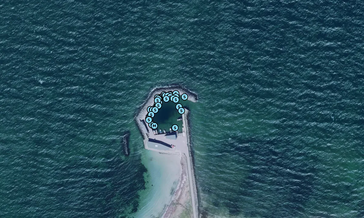Satelite image of Nyby Havn