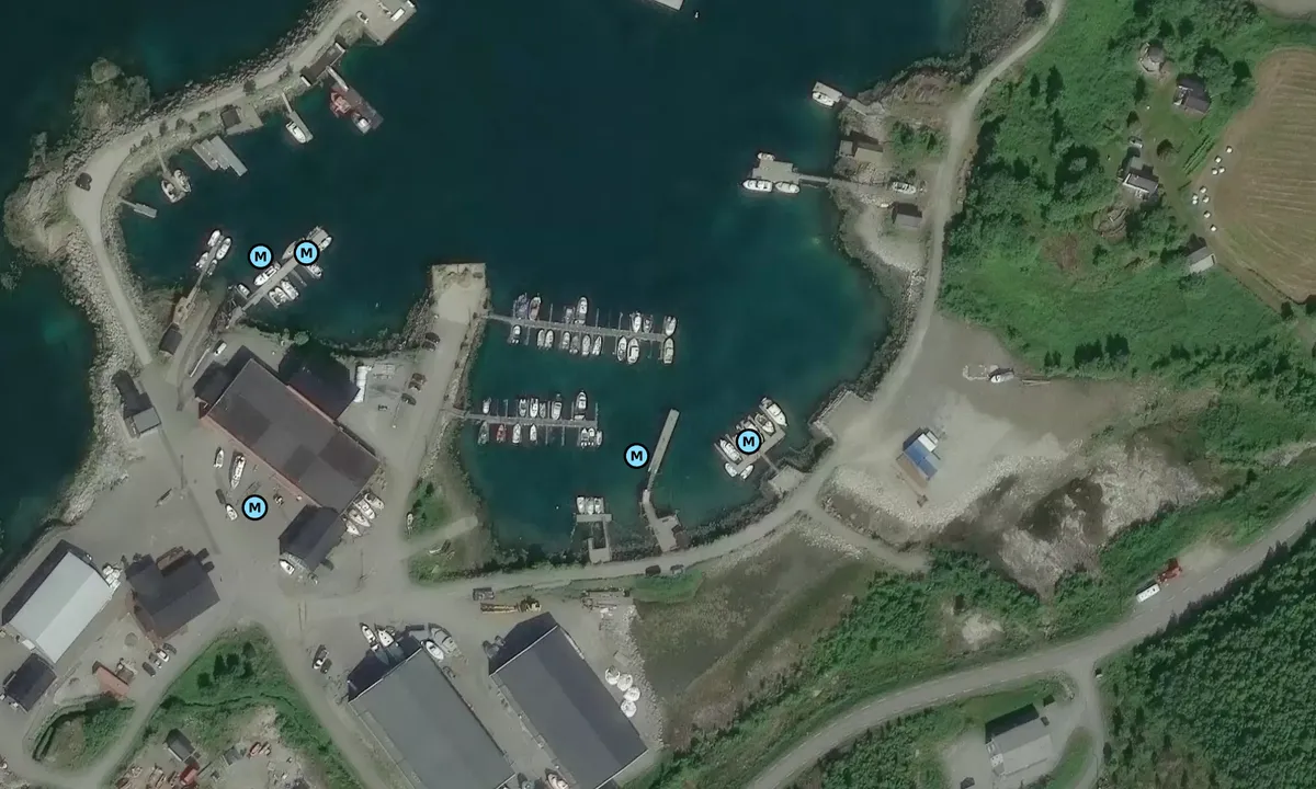 Satelite image of Nygårdsjøen Marina