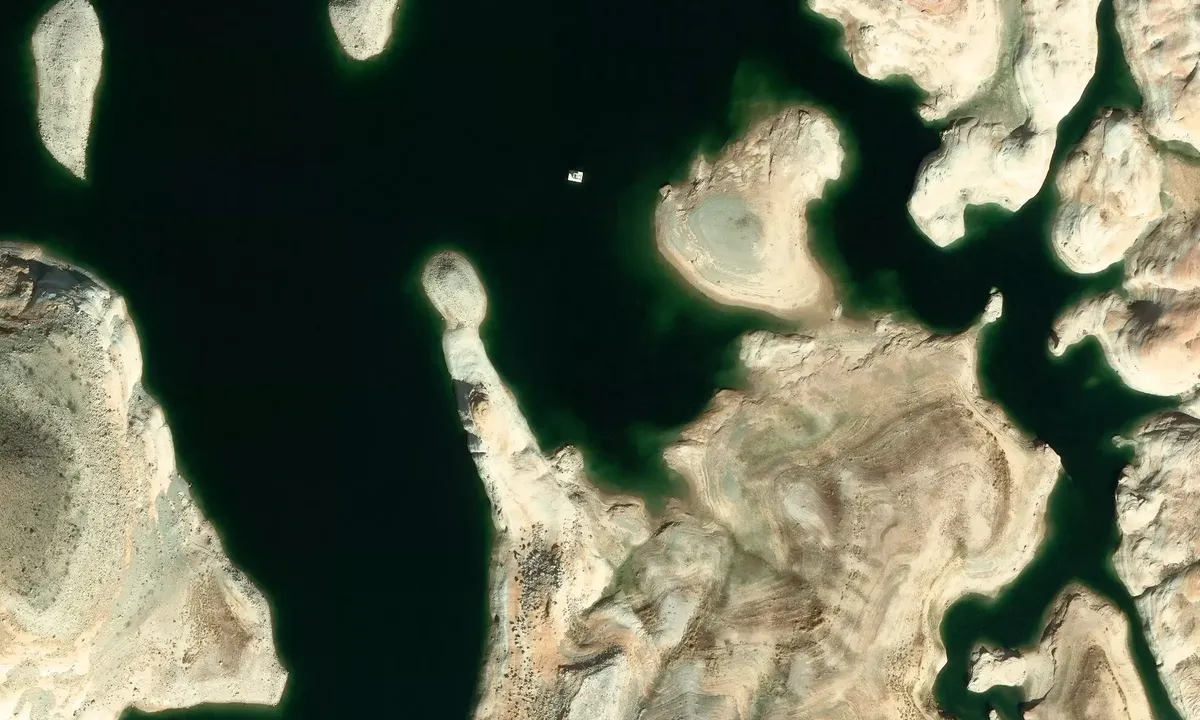 Satelite image of Oak Canyon