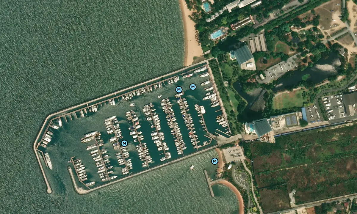 Satelite image of Ocean Marina - Na Chom Thian