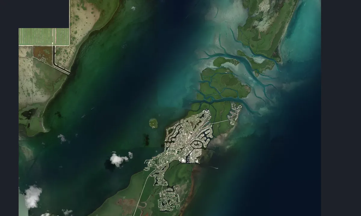 Flyfoto av Ocean Reef