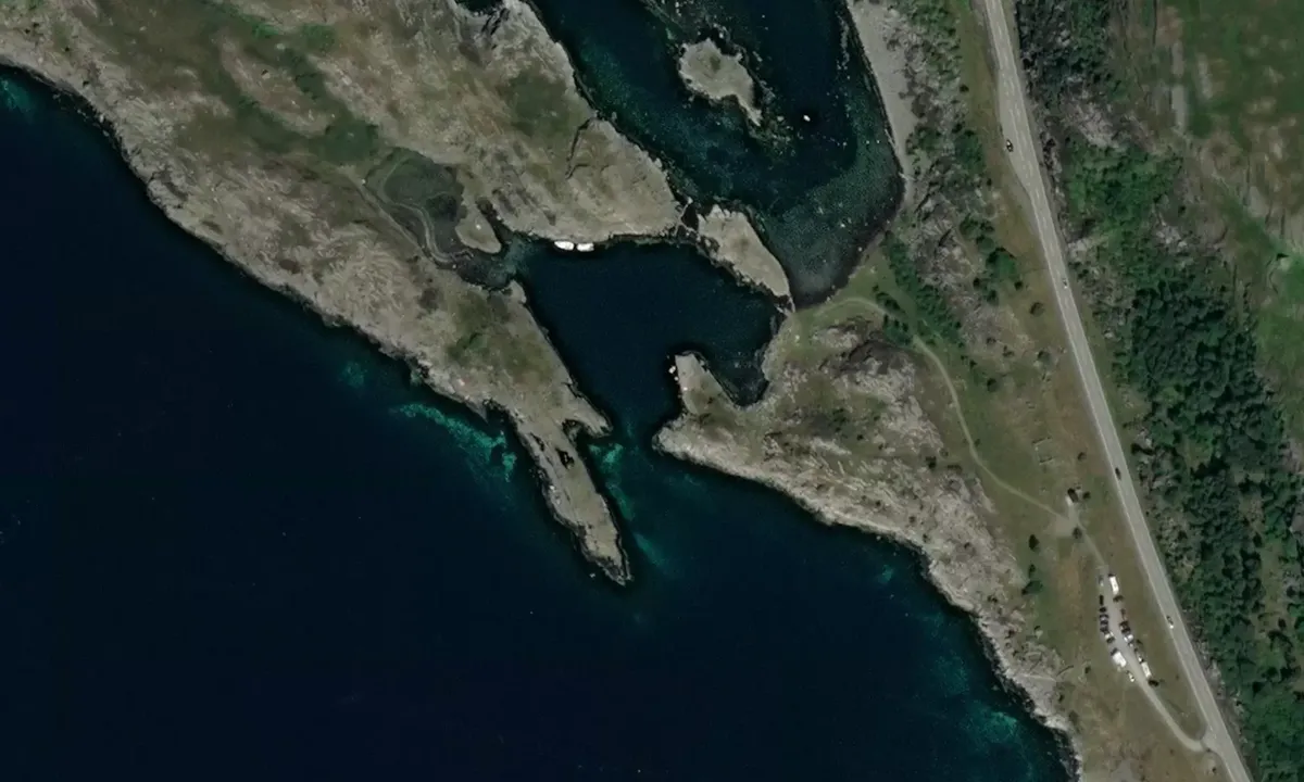 Satelite image of Ognahamn