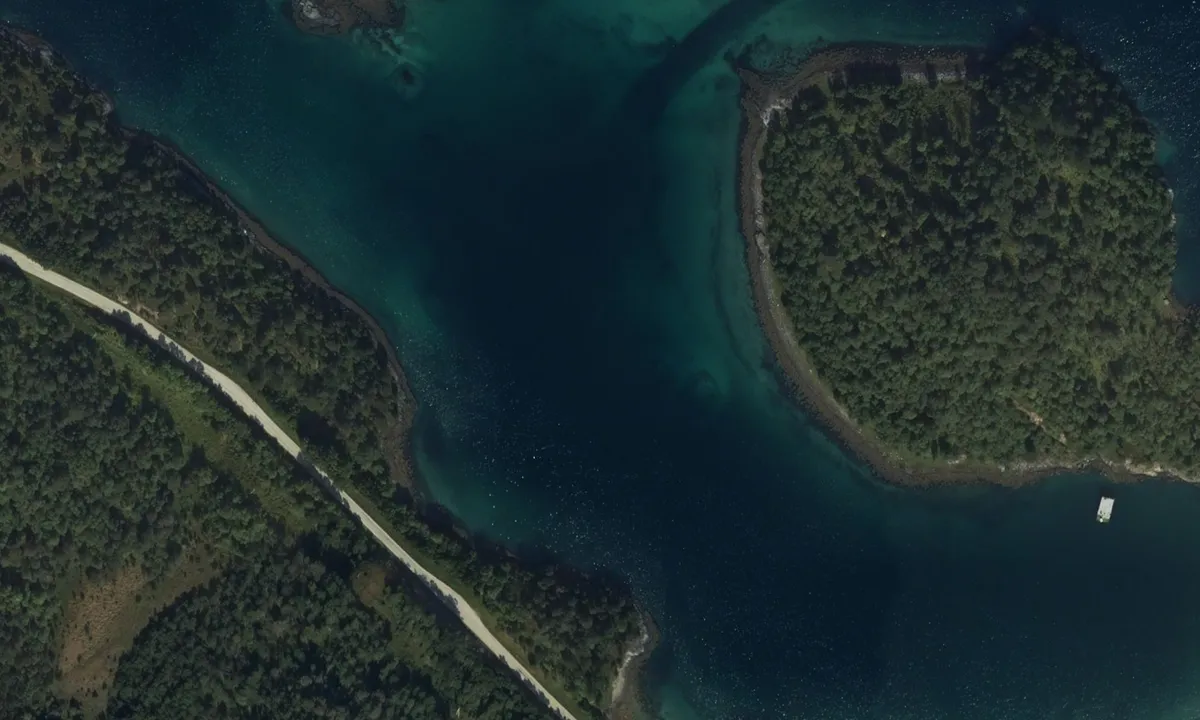 Flyfoto av Olavågen