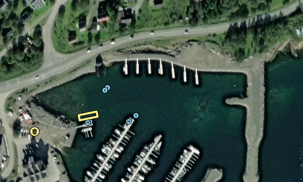 Satelite image of Olderhamna