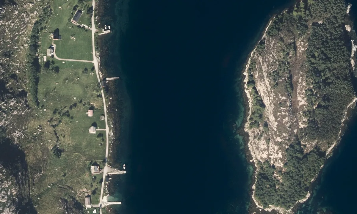 Flyfoto av Olderøya