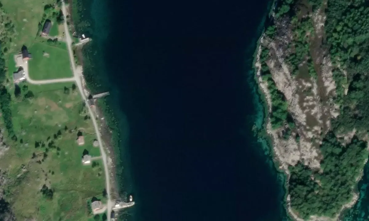 Satelite image of Olderøya