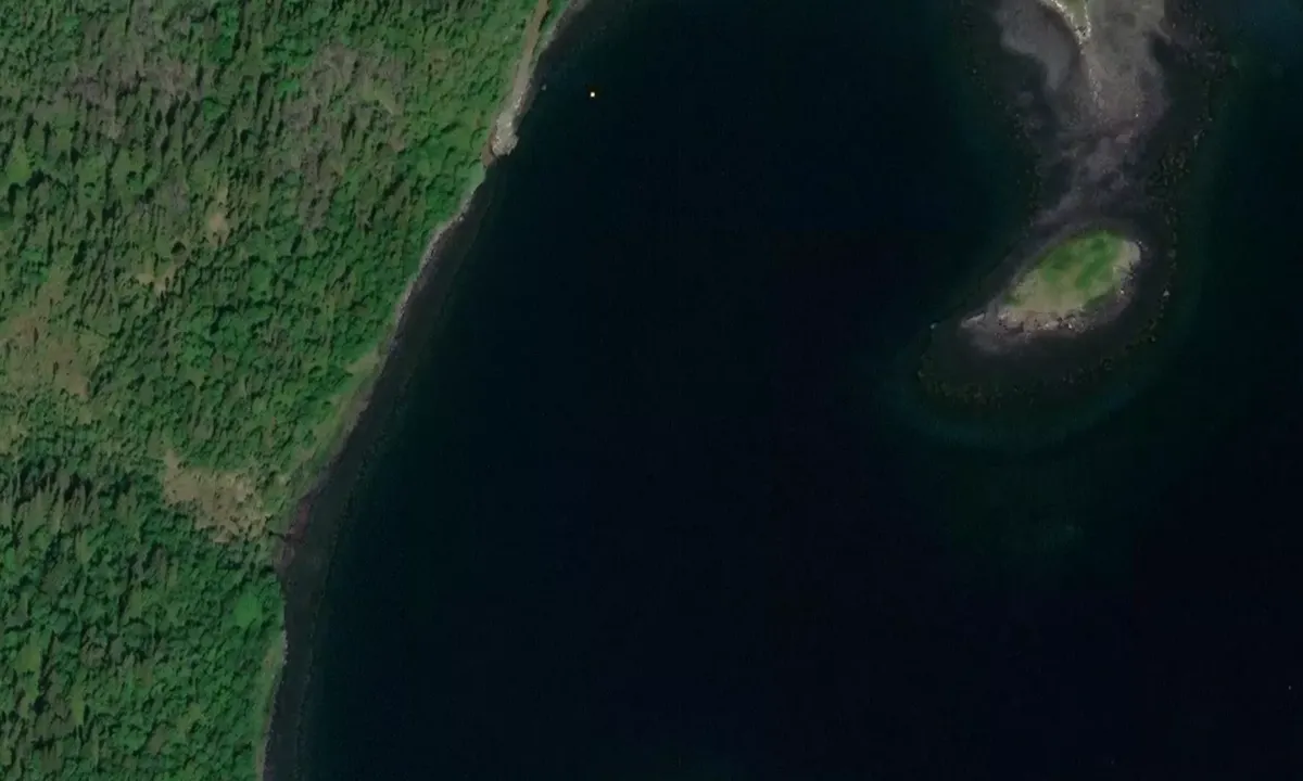 Satelite image of Ole-Jægerskjæret