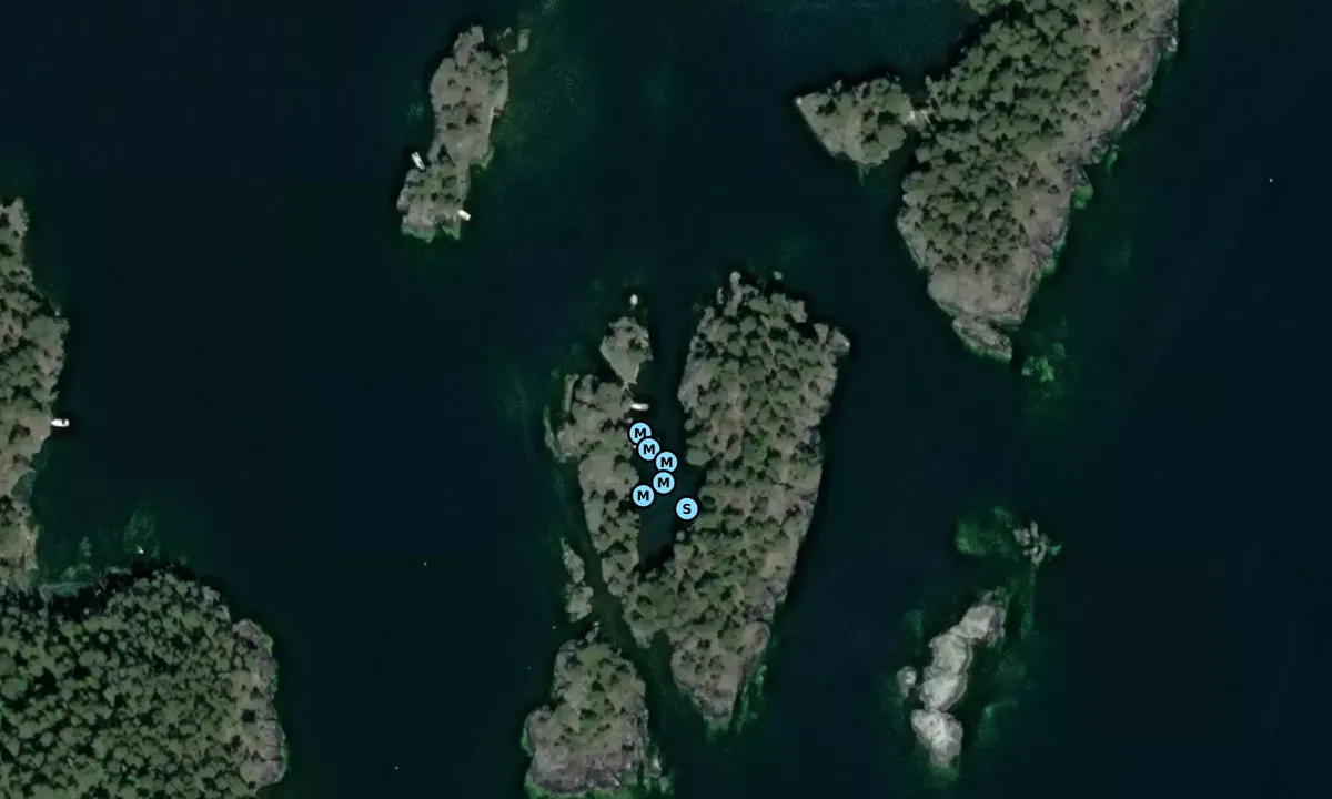 Satelite image of Ombo öar