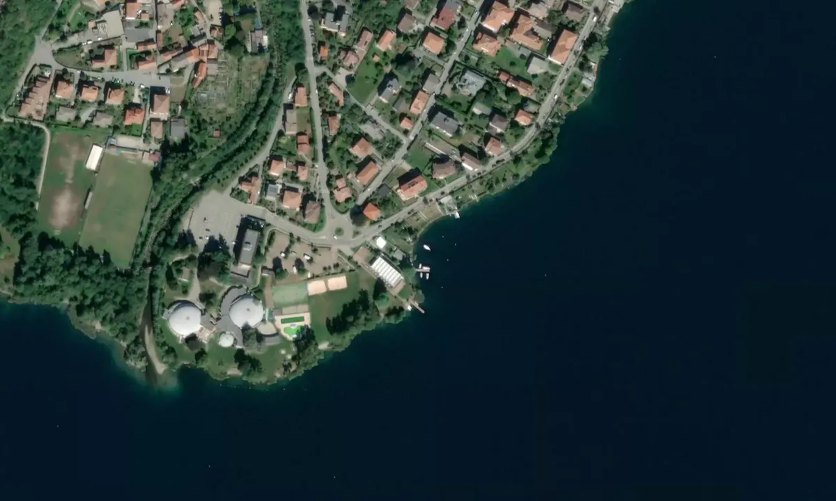Flyfoto av Omegna