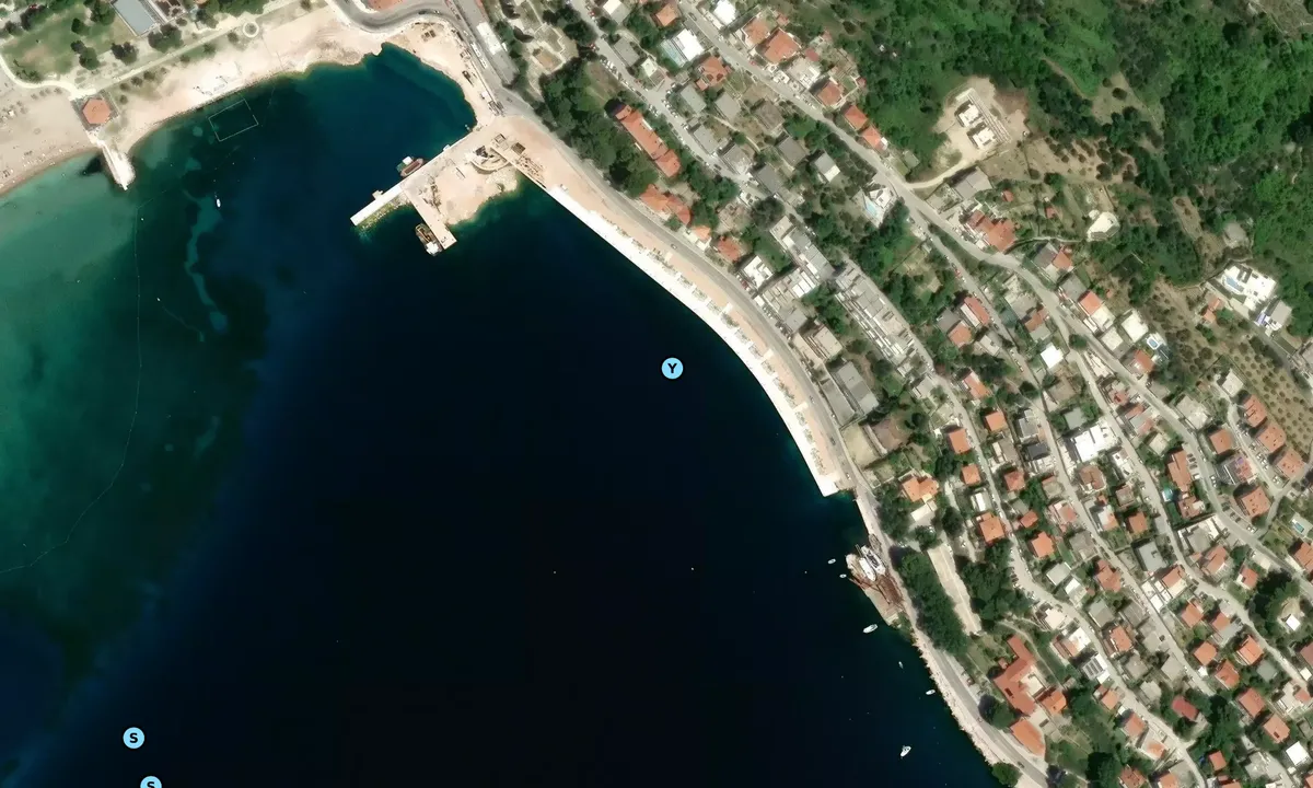 Satelite image of Omis