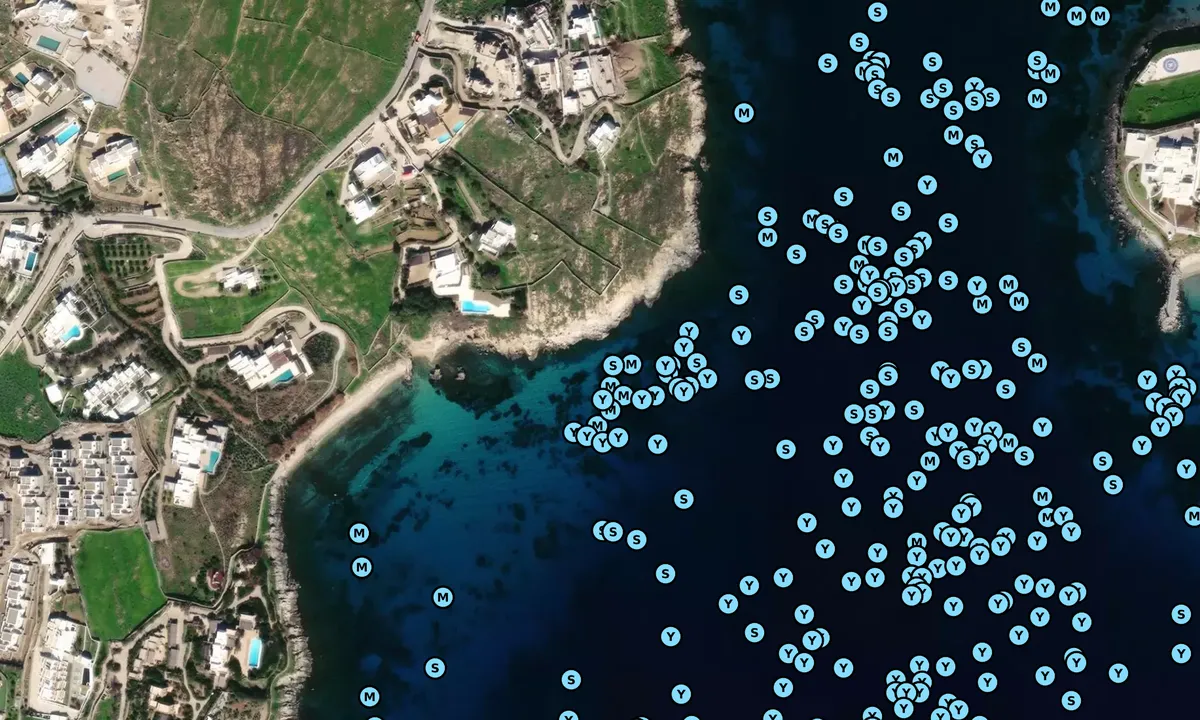 Satelite image of Onos Bay
