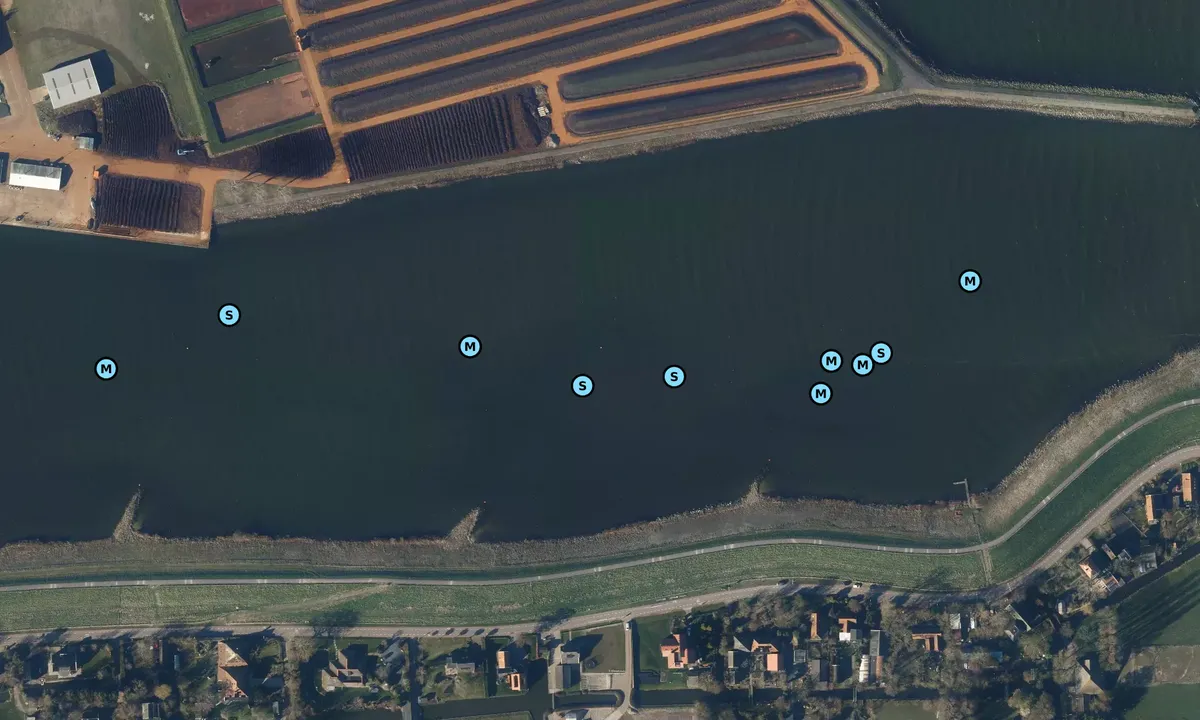 Satelite image of Oosterdijk