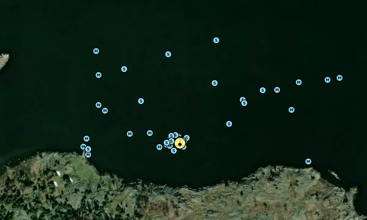 Satelite image of Öppenskär - SXK Blekinge bouy