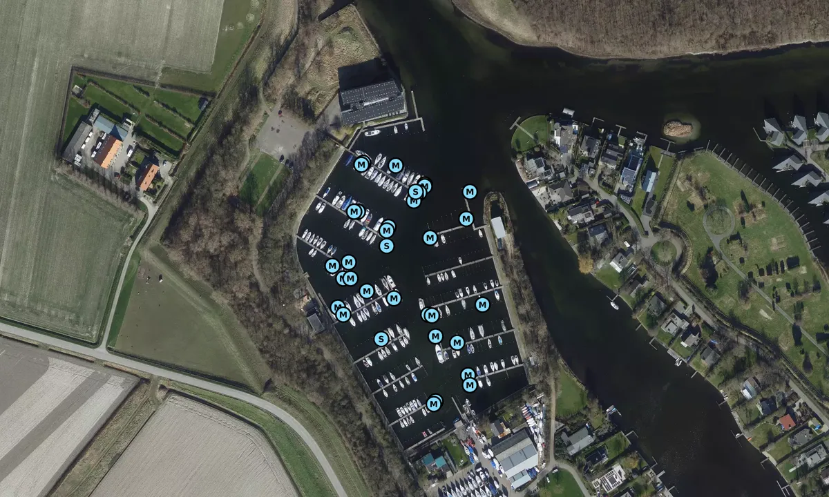 Satelite image of Oranjeplaat Yacht Harbour