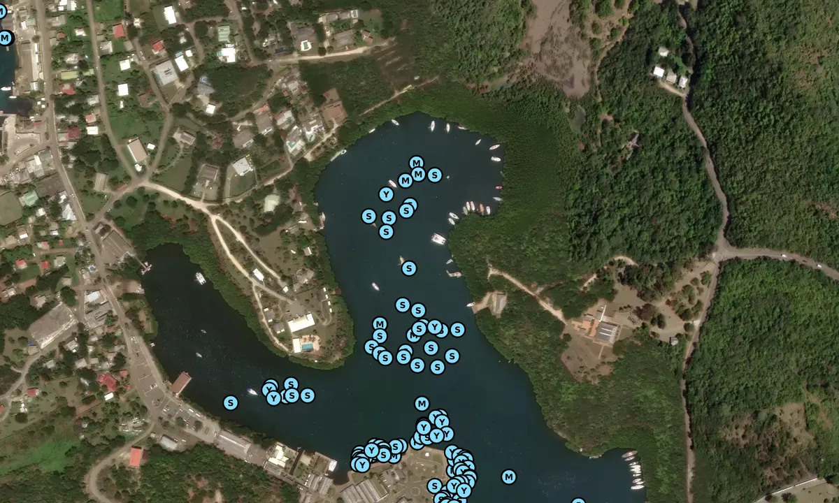 Satelite image of Ordnance Bay