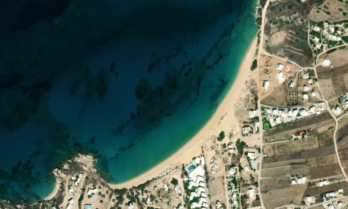 Flyfoto av Orkos Beach 1
