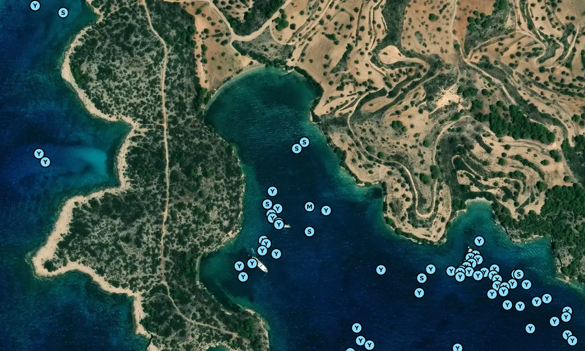 Satelite image of Ormos Alexandhros