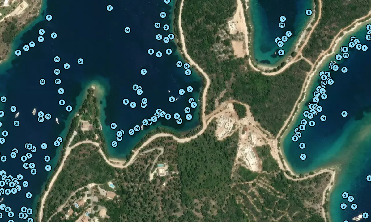 Satelite image of Ormos Ambelakia
