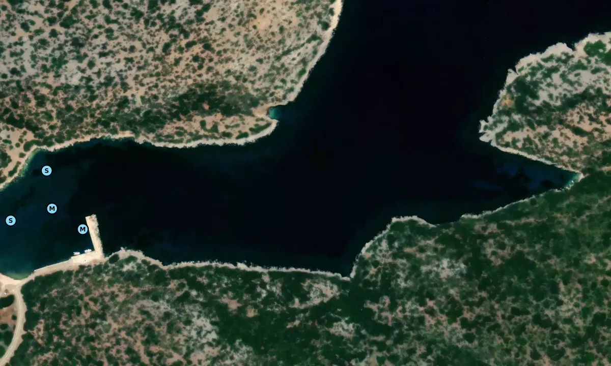 Satelite image of Ormos Firakos