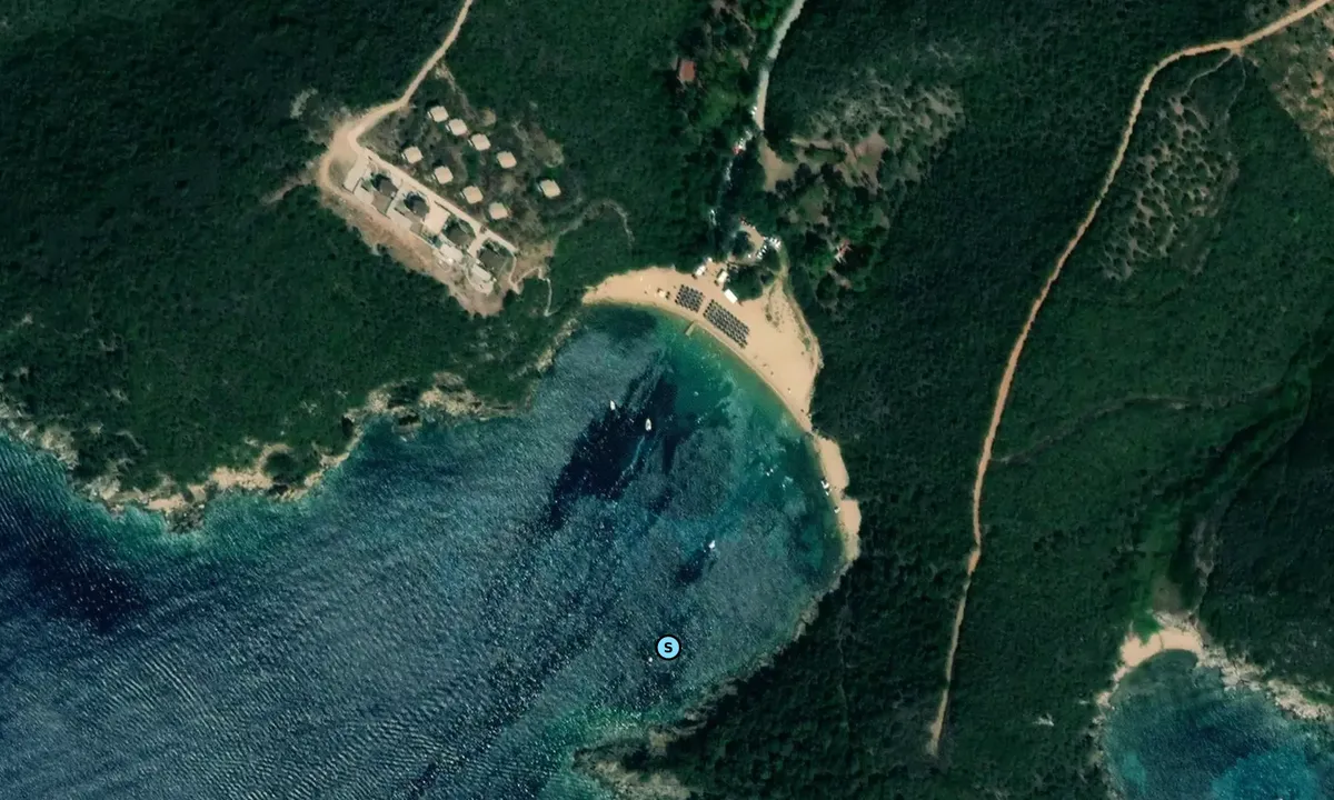 Satelite image of Ormos Ftelies