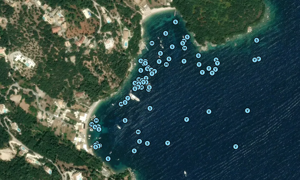 Satelite image of Ormos Gialiskari