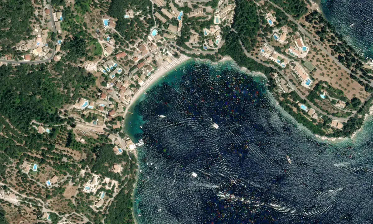 Flyfoto av Ormos Kalami
