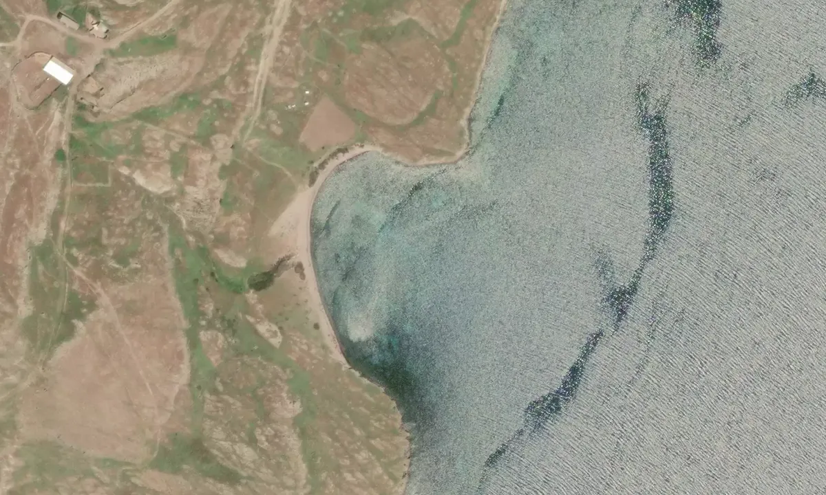 Satelite image of Ormos Kondia