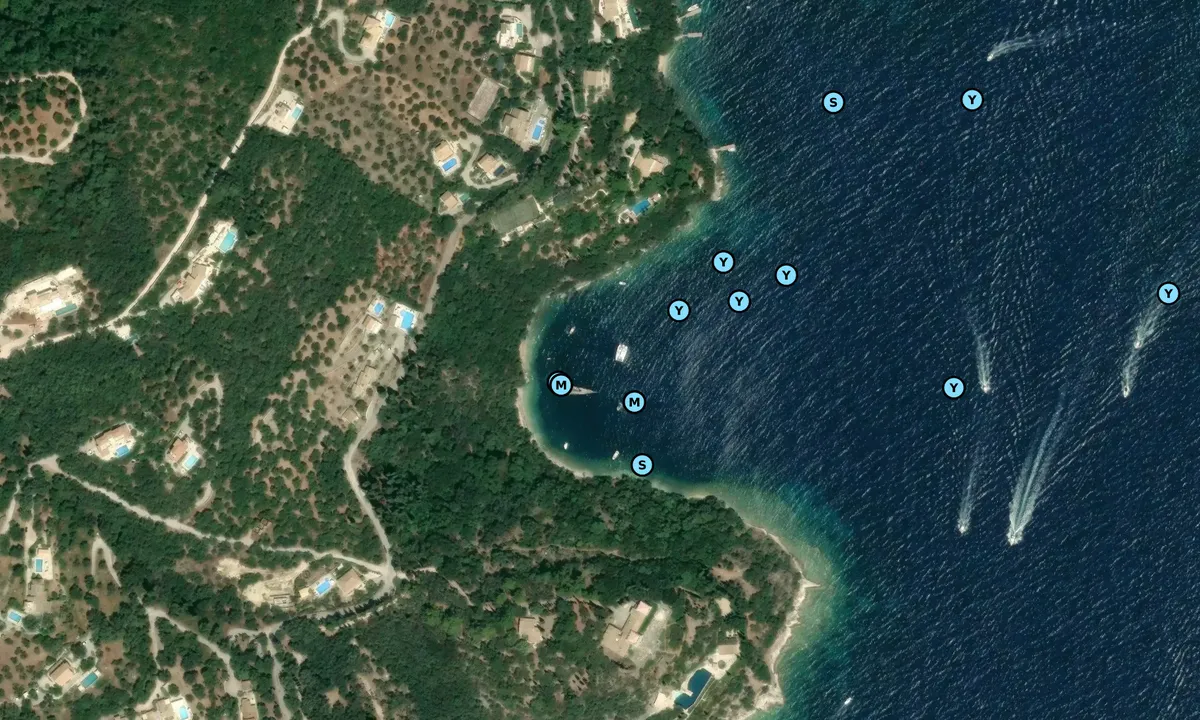 Satelite image of Ormos Koufalas