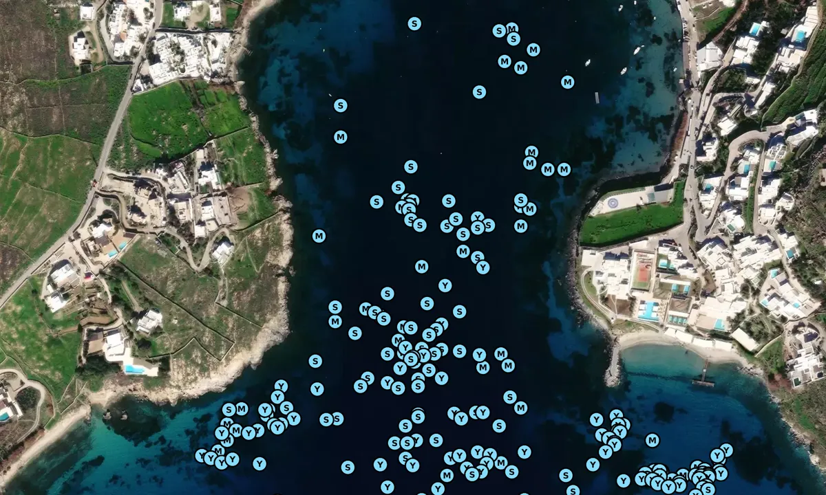 Satelite image of Ormos Ornos