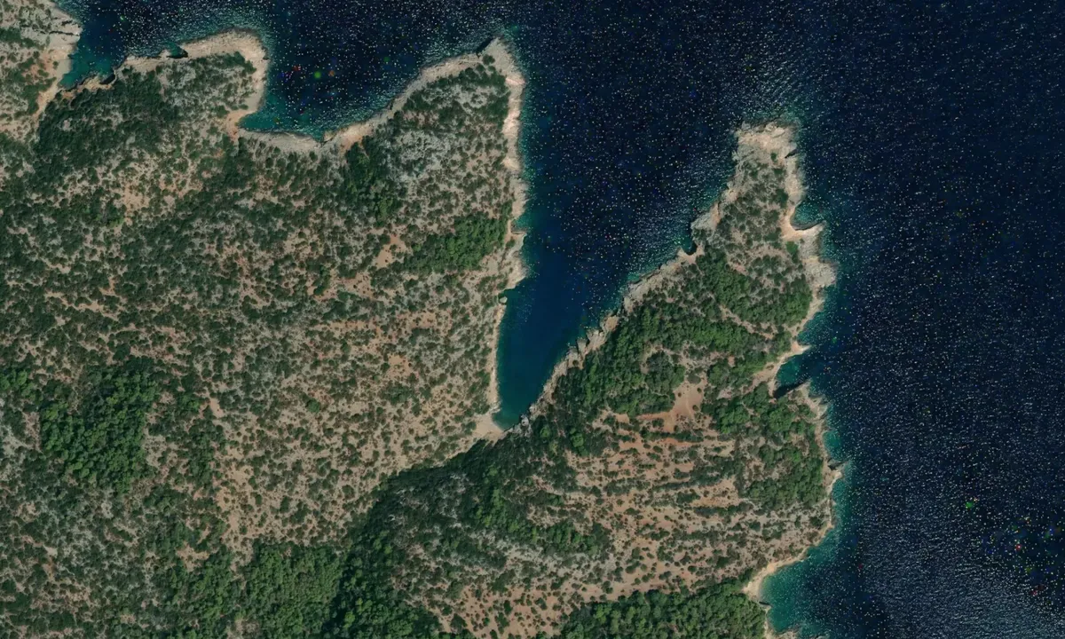 Flyfoto av Ormos Skarpiza