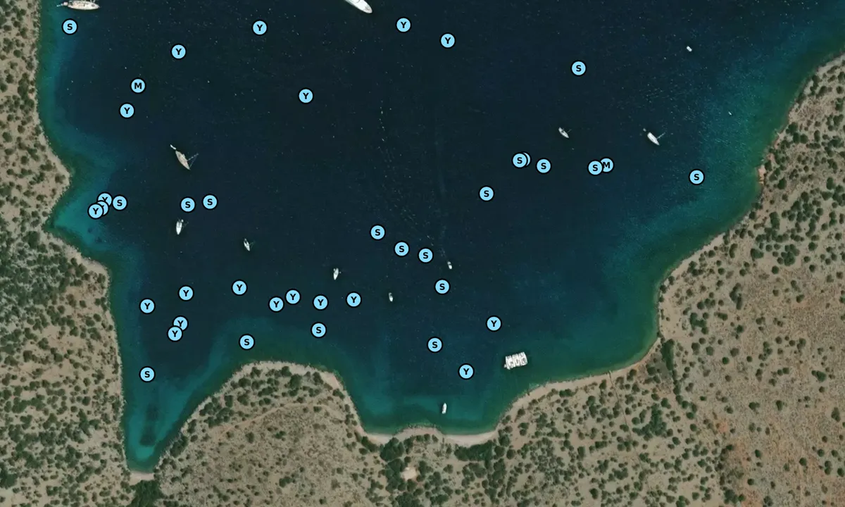 Satelite image of Ormos Skintos