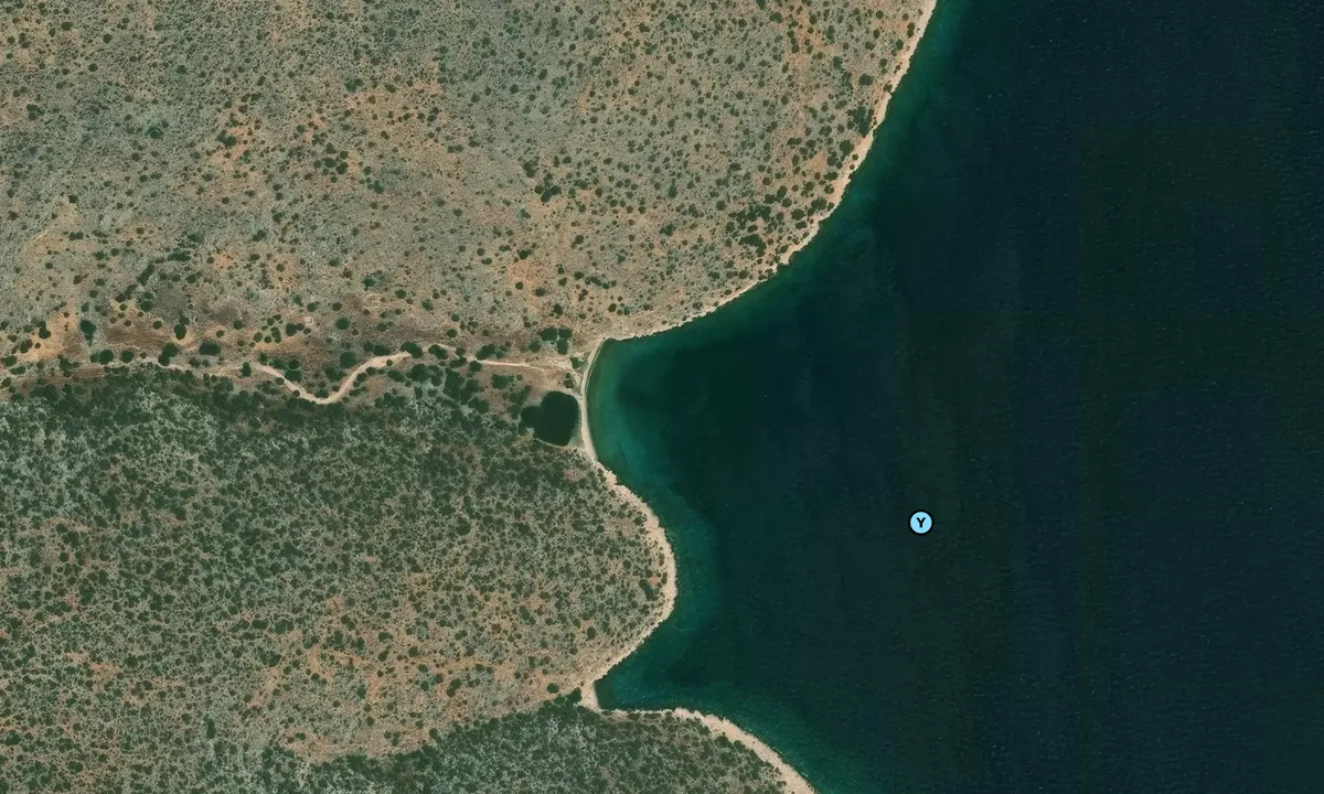 Satelite image of Ormos Vathi Noussa