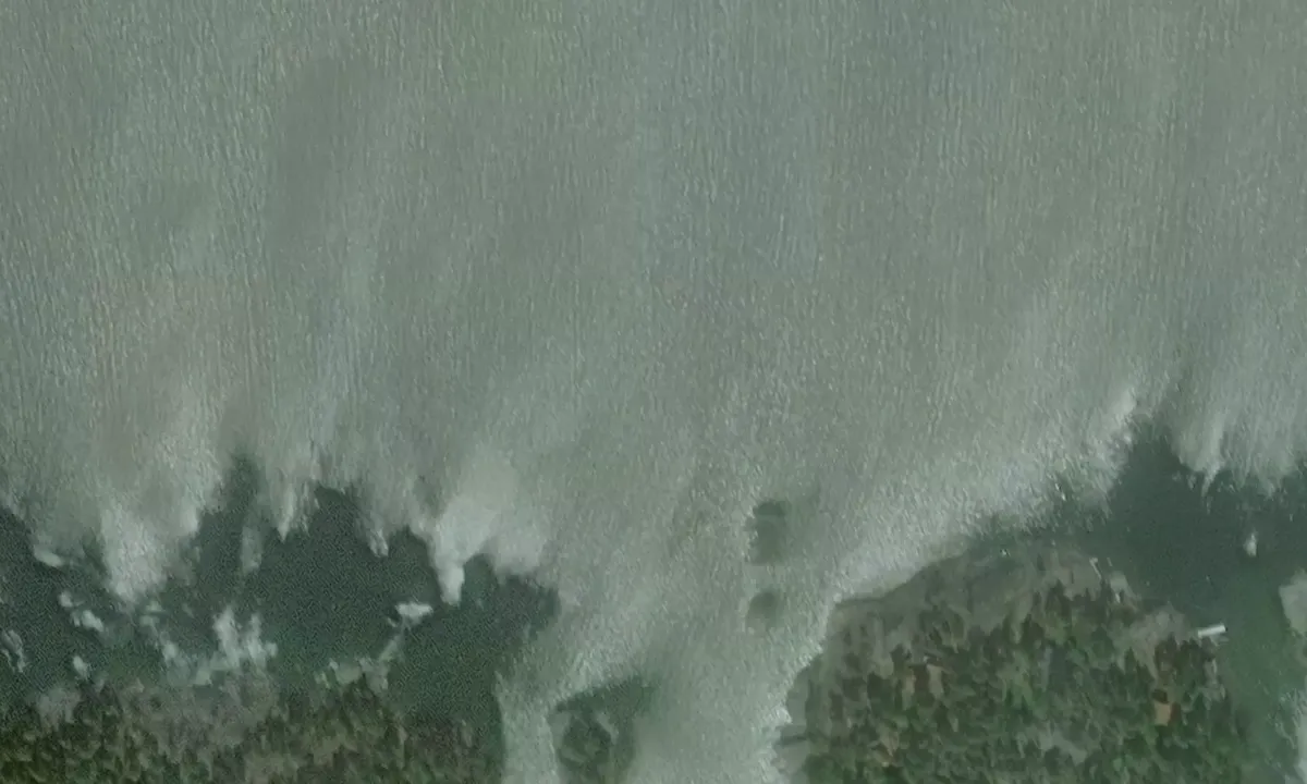 Satelite image of Ornö - Kolnäsviken