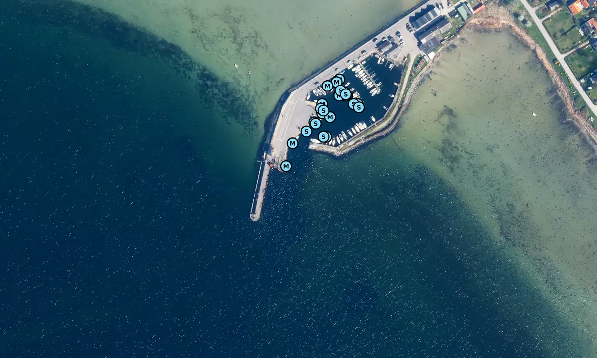 Satelite image of Orø Havn