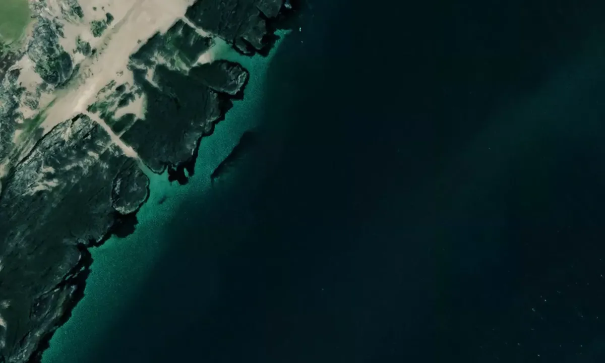 Satelite image of Oronsay