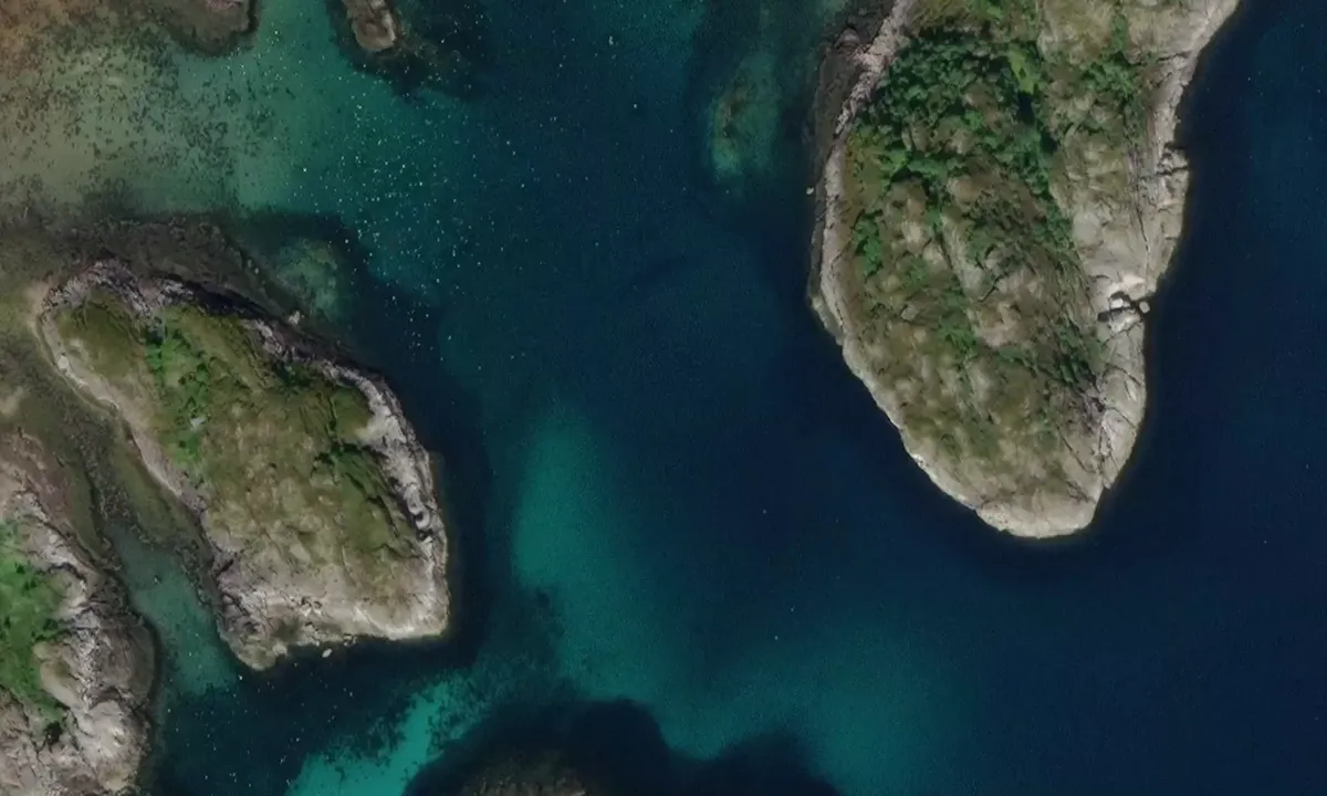 Satelite image of Ørsnesvika