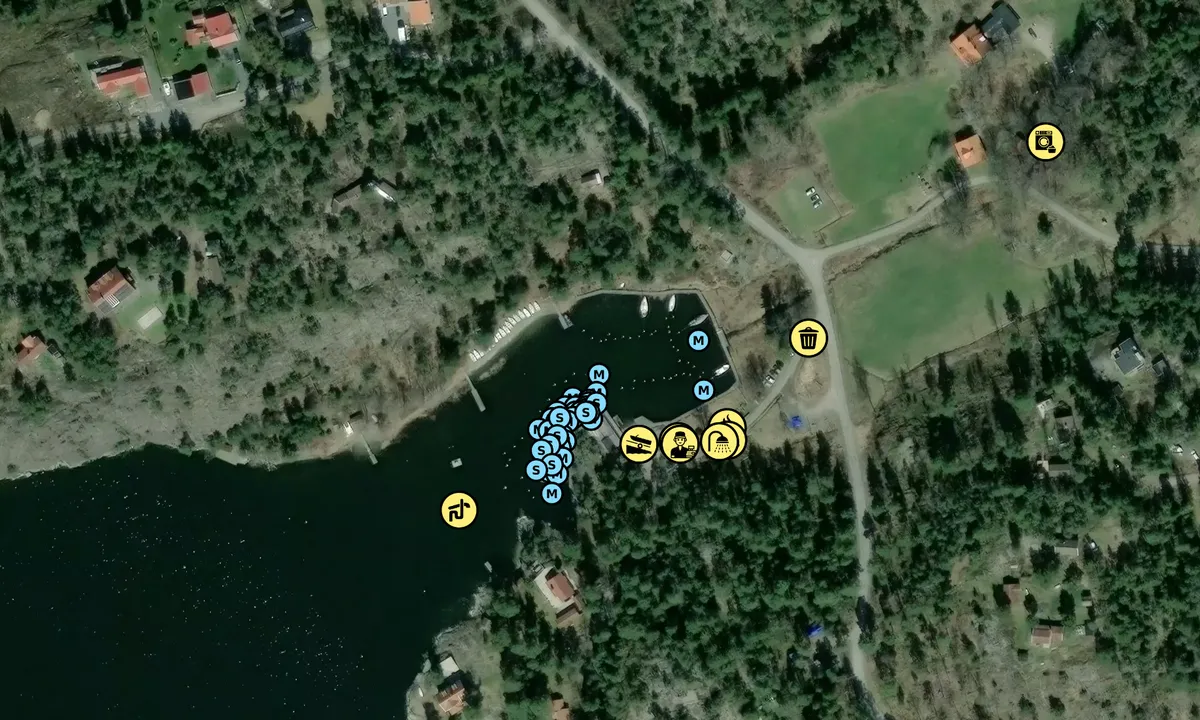 Satelite image of Örsundet - Malma kvarn