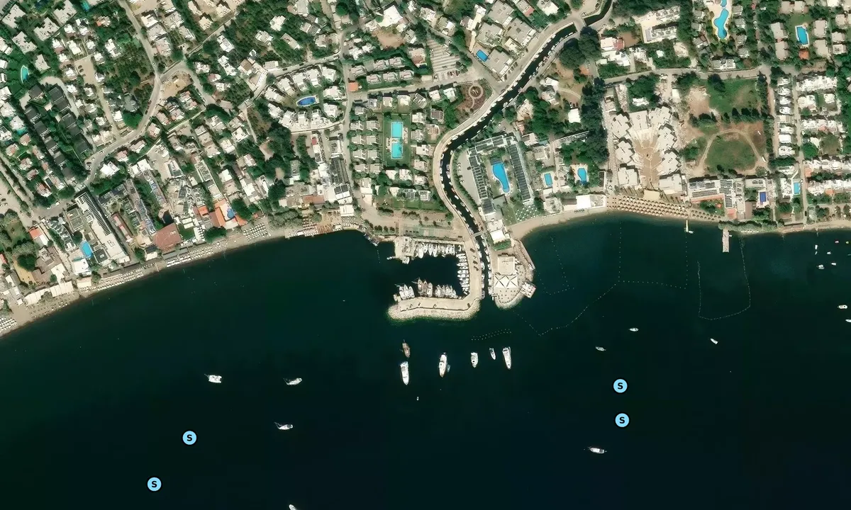Satelite image of Ortakent