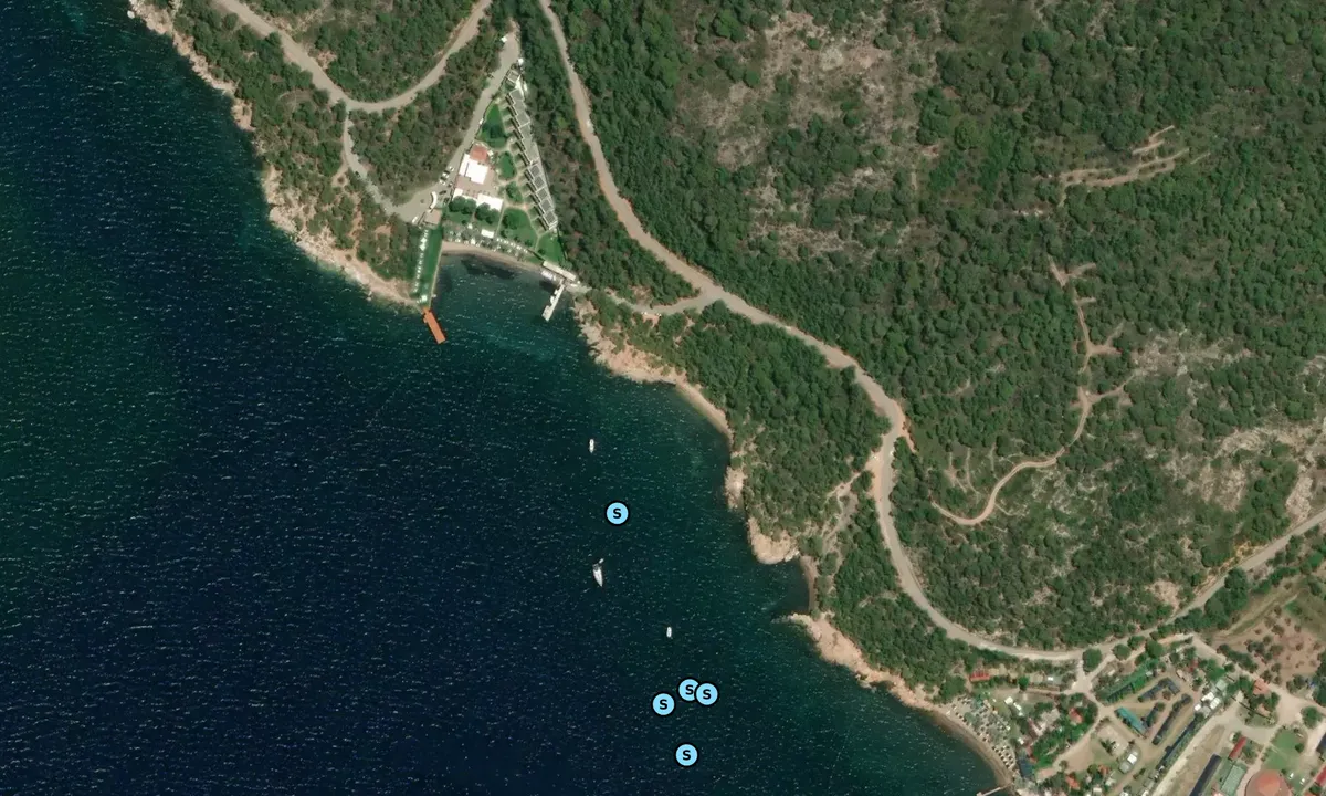 Satelite image of Ortunc Bay