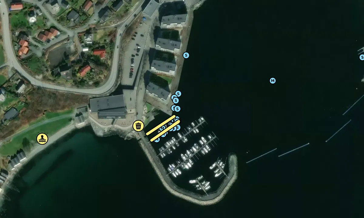 Satelite image of Os Hamn - Osøyro